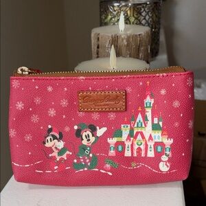 Dooney & Bourke Pink Disney Wristlet